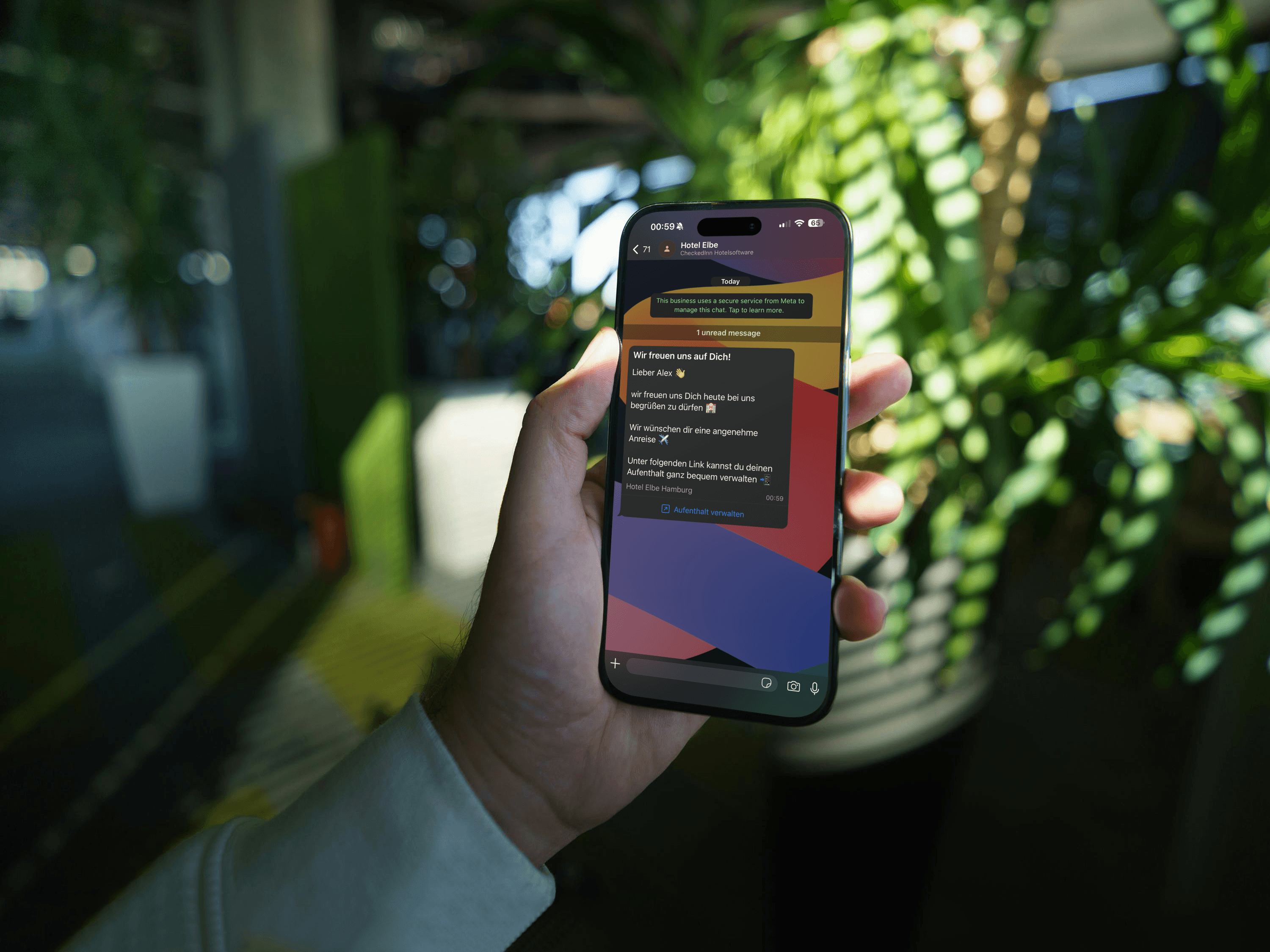 Say hello to your guests